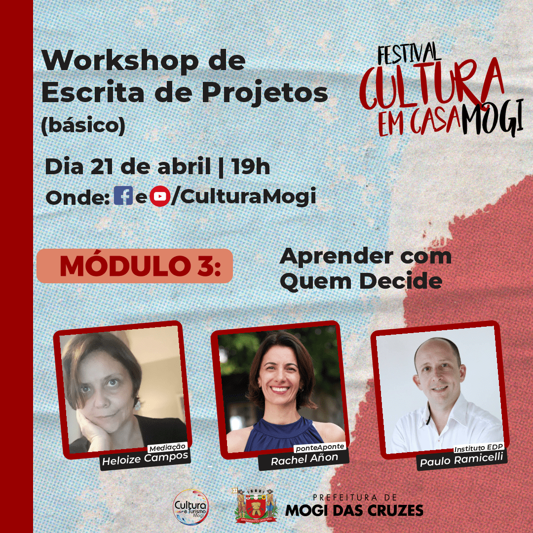 Workshop de Projetos Socioculturais APRENDER COM QUEM DECIDE